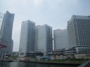 国際大通り みなとみらい風景